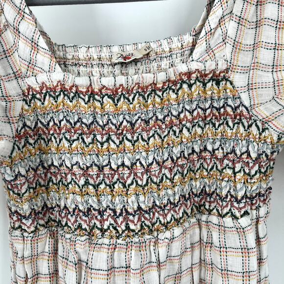 Faherty Lola Smocked Linen Mini Dress - Picture 3 of 8